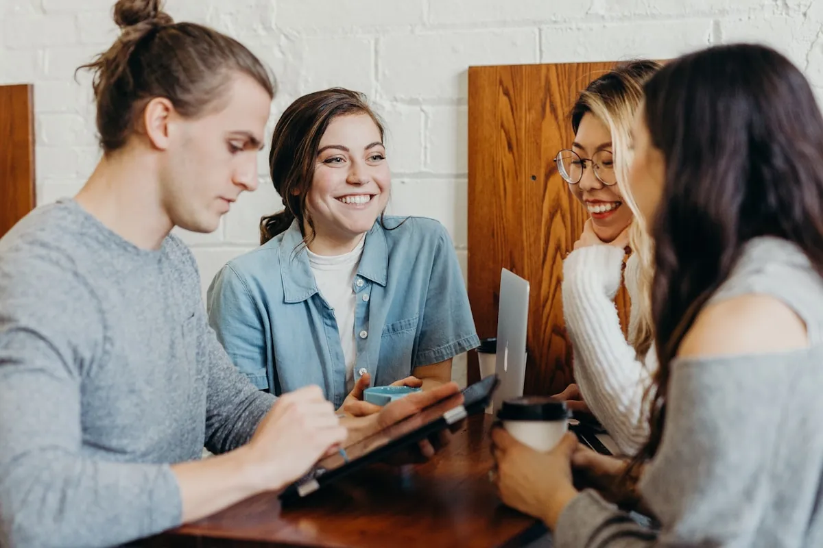 A Theraqy support session - warm, person-first conversation
